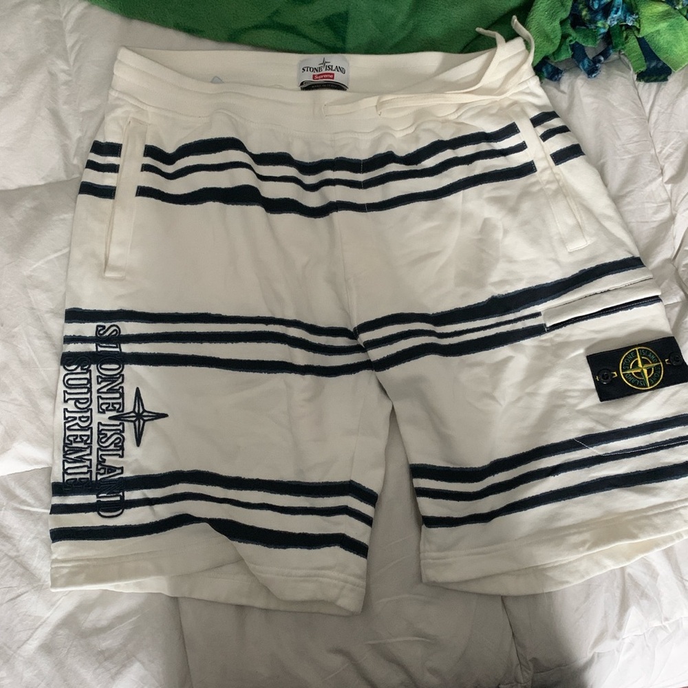 Stone Island x Supreme Shorts